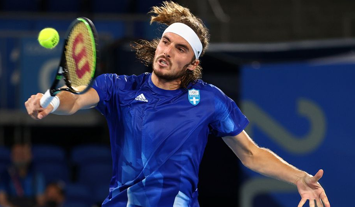 ATP roundup Stefanos Tsitsipas survives opener in Vienna